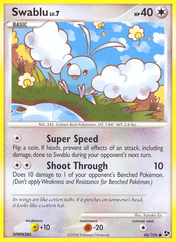 Swablu, Great Encounters · 86/106