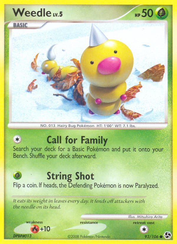 Weedle, Great Encounters · 93/106