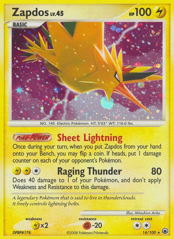 Zapdos, Majestic Dawn · 14/100