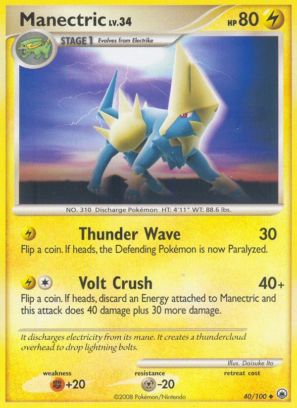 Manectric, Majestic Dawn · 40/100