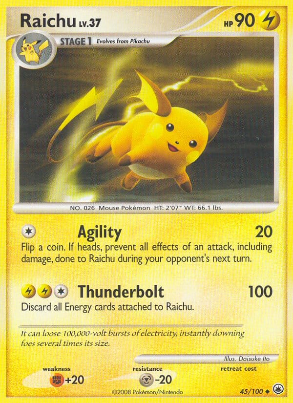 Raichu, Majestic Dawn · 45/100