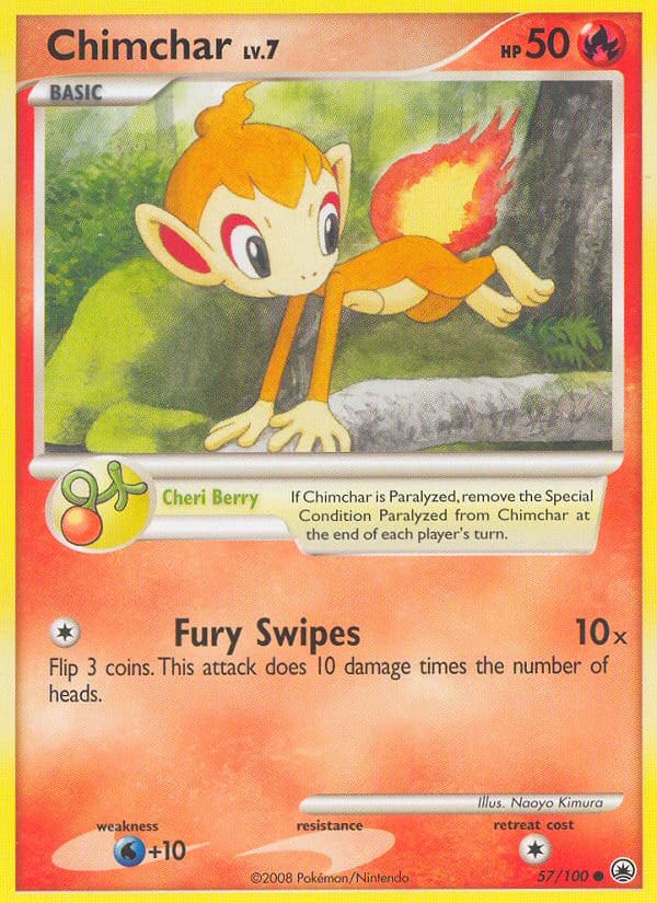 Chimchar, Majestic Dawn · 57/100