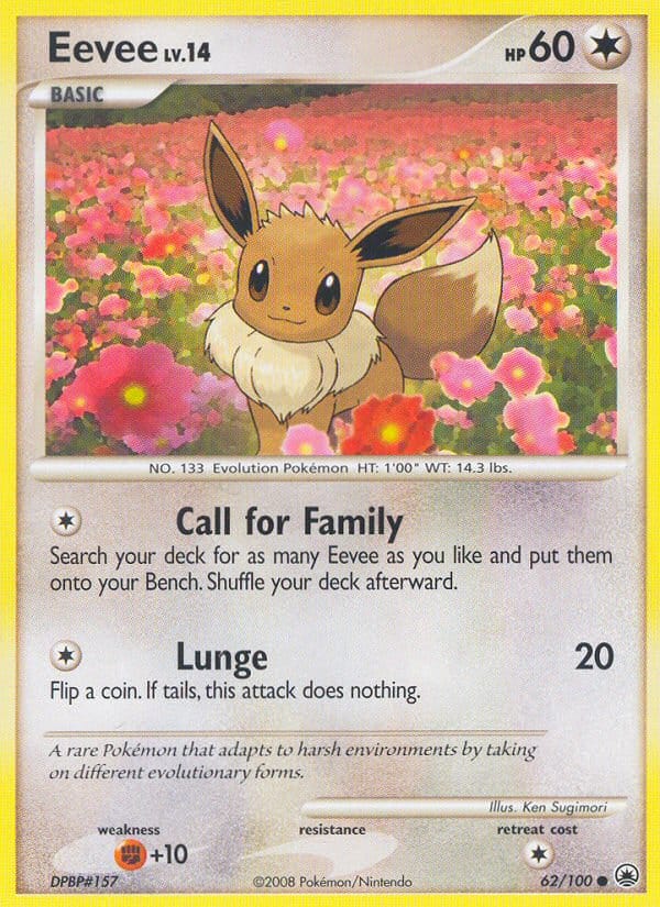 Eevee, Majestic Dawn · 62/100