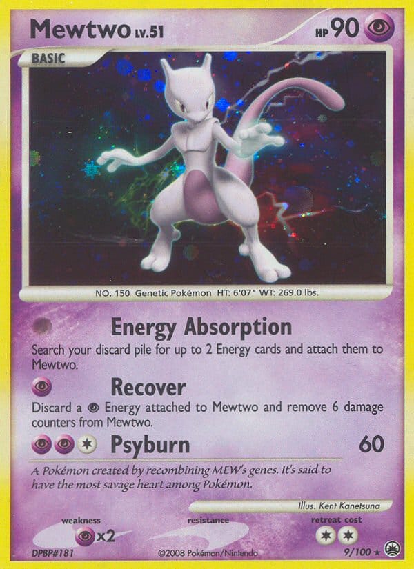 Mewtwo, Majestic Dawn · 9/100