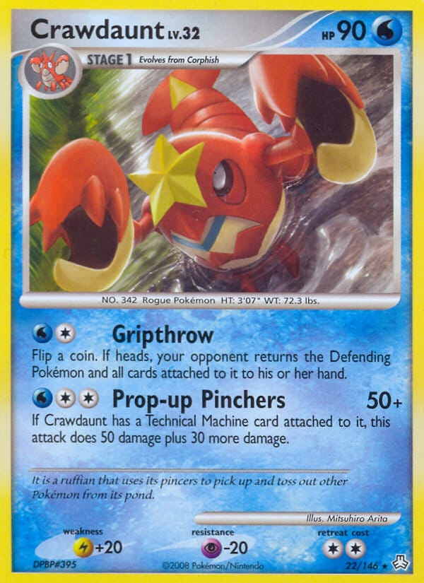 Crawdaunt, Legends Awakened · 22/146