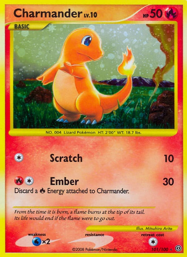 Charmander, Stormfront · 101/100
