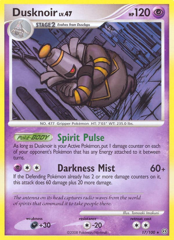 Dusknoir, Stormfront · 17/100