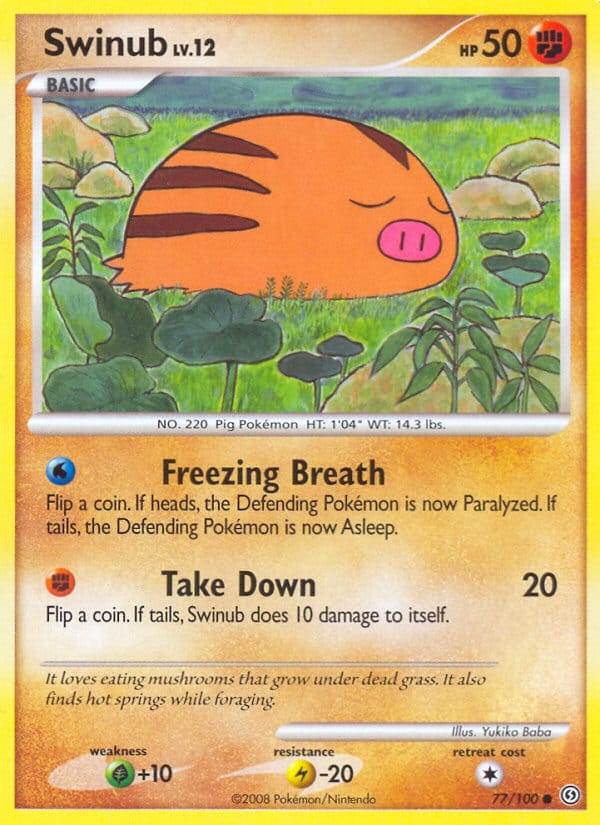 Swinub, Stormfront · 77/100