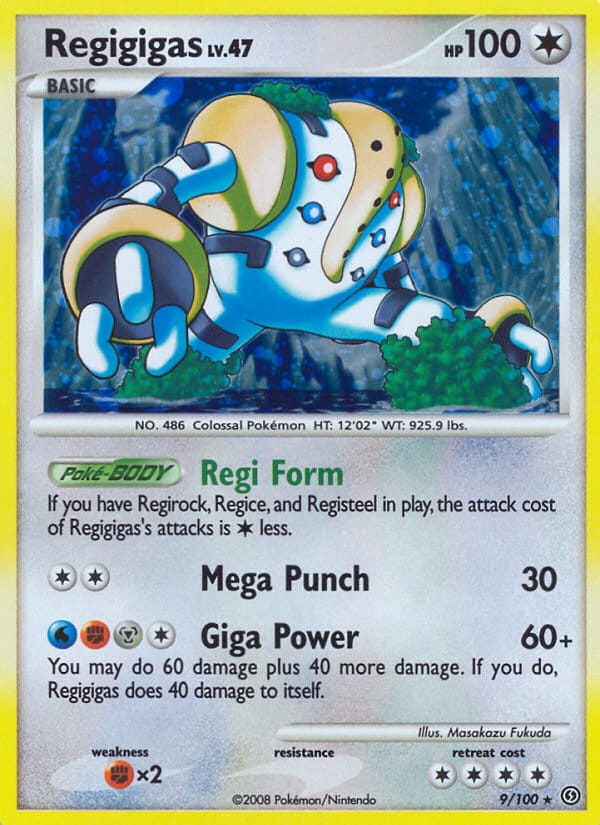 Regigigas, Stormfront · 9/100