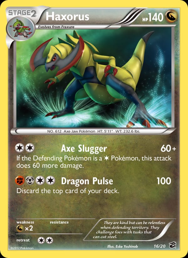 Haxorus, Dragon Vault · 16/20