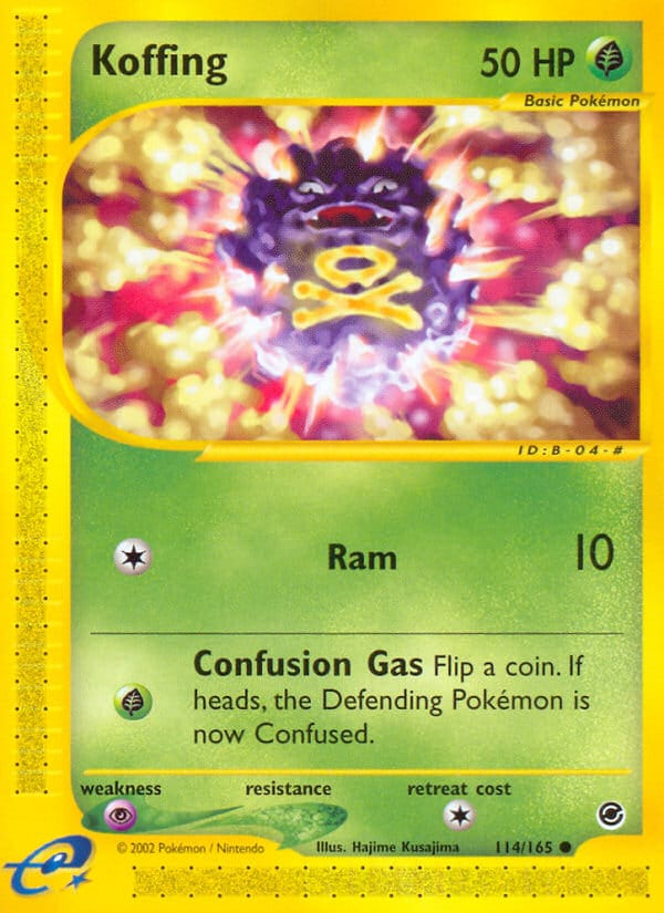 Koffing, Expedition · 114/165