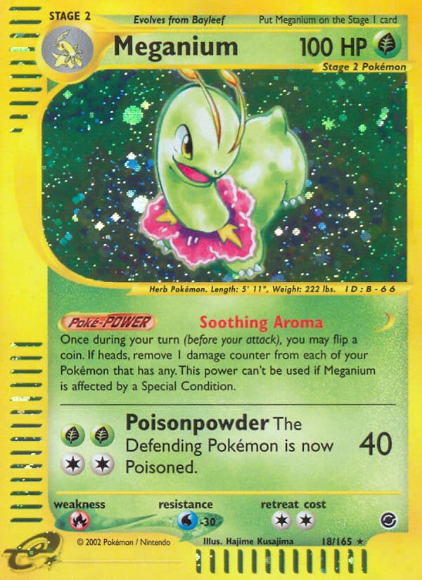 Meganium, Expedition · 018/165