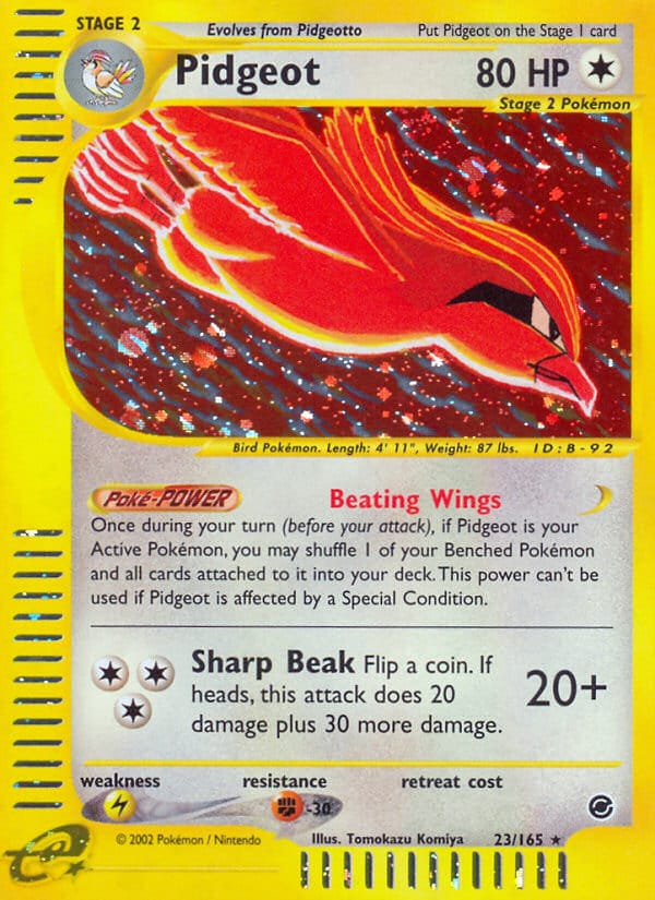 Pidgeot, Expedition · 023/165