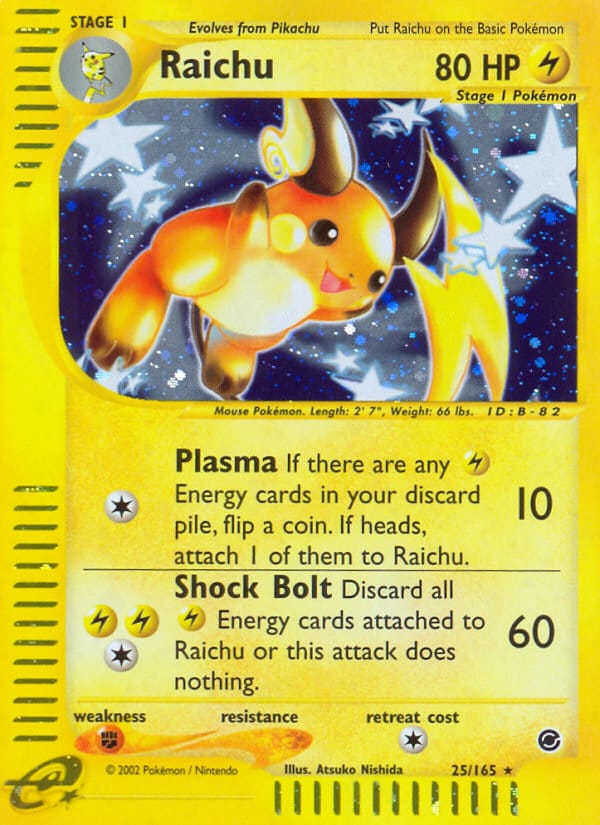 Raichu, Expedition · 025/165
