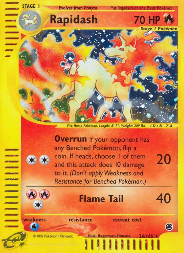 Rapidash, Expedition · 026/165