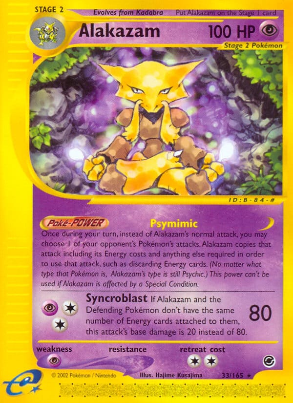 Alakazam, Expedition · 033/165