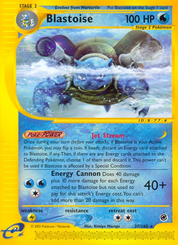 Blastoise, Expedition · 037/165