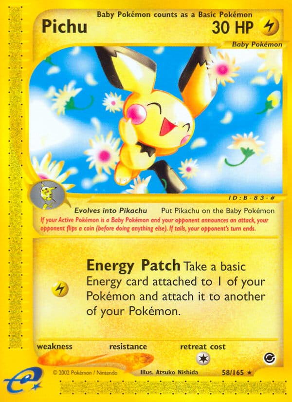 Pichu, Expedition · 58/165