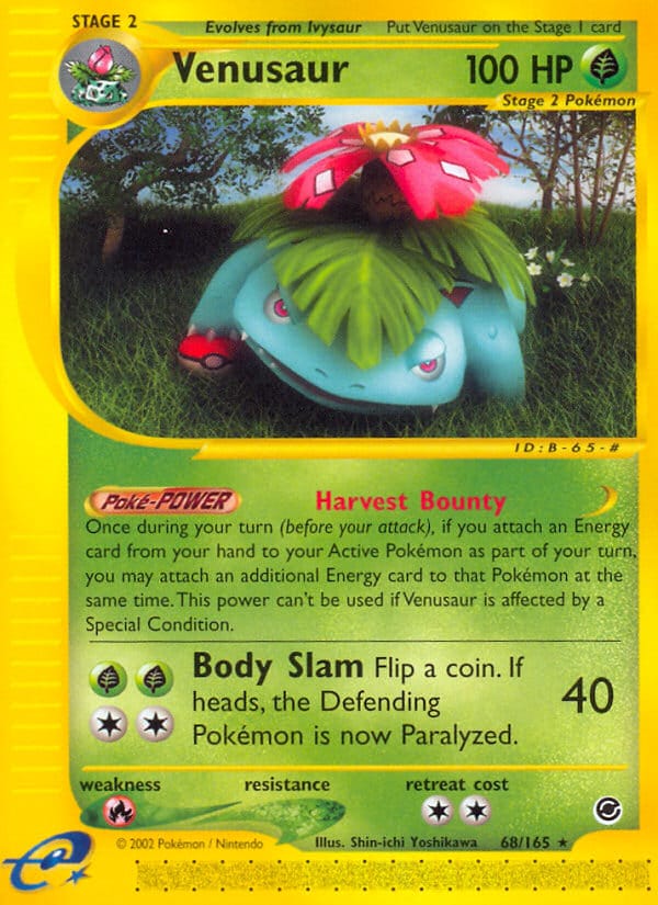 Venusaur, Expedition · 068/165