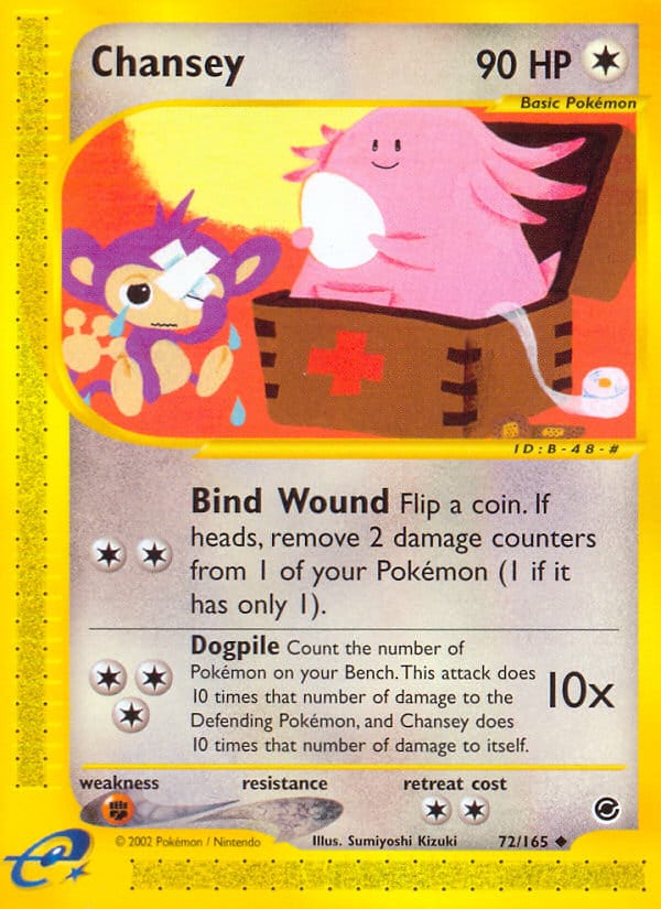 Chansey, Expedition · 072/165
