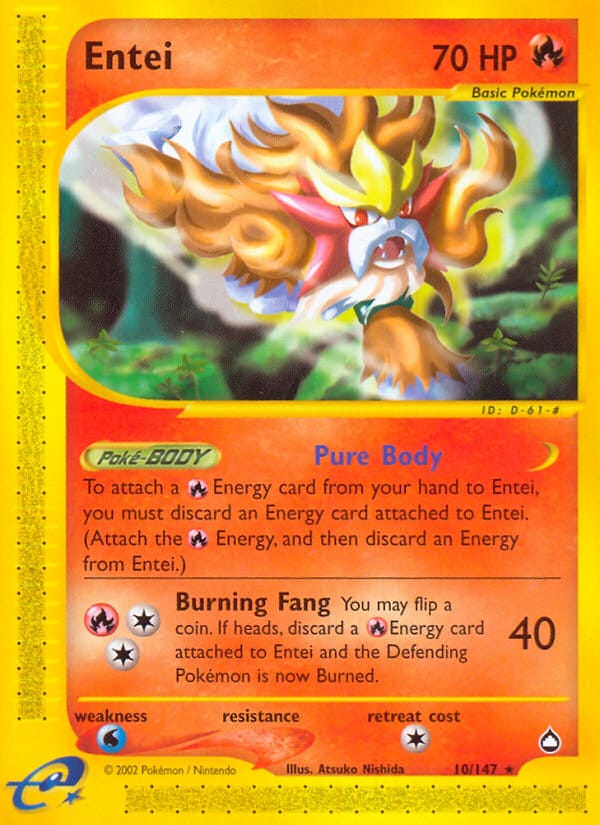 Entei, Aquapolis · 010/147