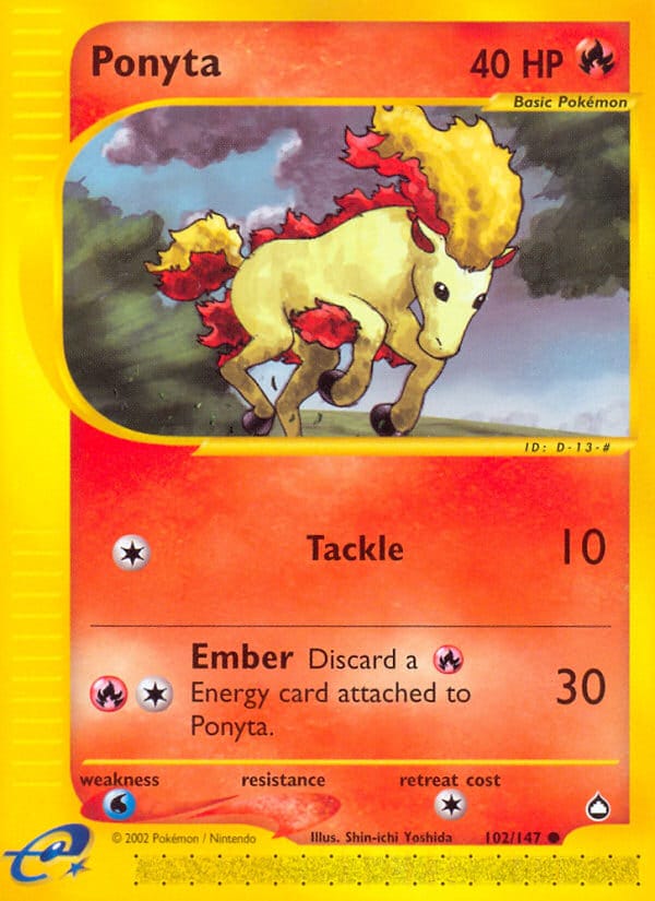 Ponyta, Aquapolis · 102/147