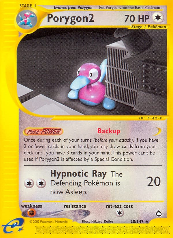 Porygon2, Aquapolis · 028/147