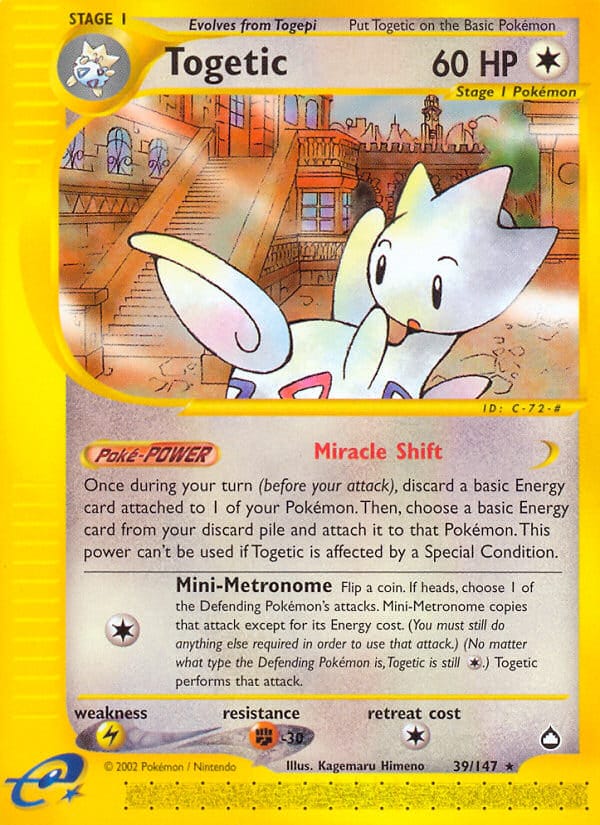 Togetic, Aquapolis · 039/147