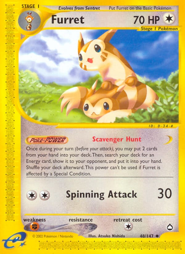 Furret, Aquapolis · 048/147