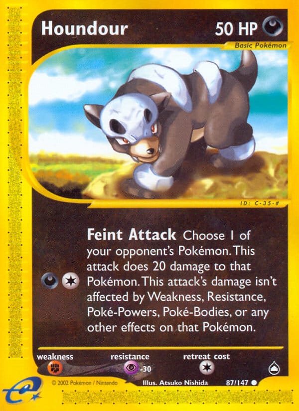 Houndour, Aquapolis · 087/147