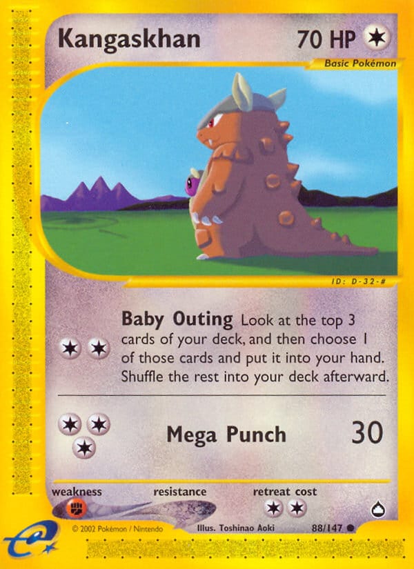 Kangaskhan, Aquapolis · 088/147