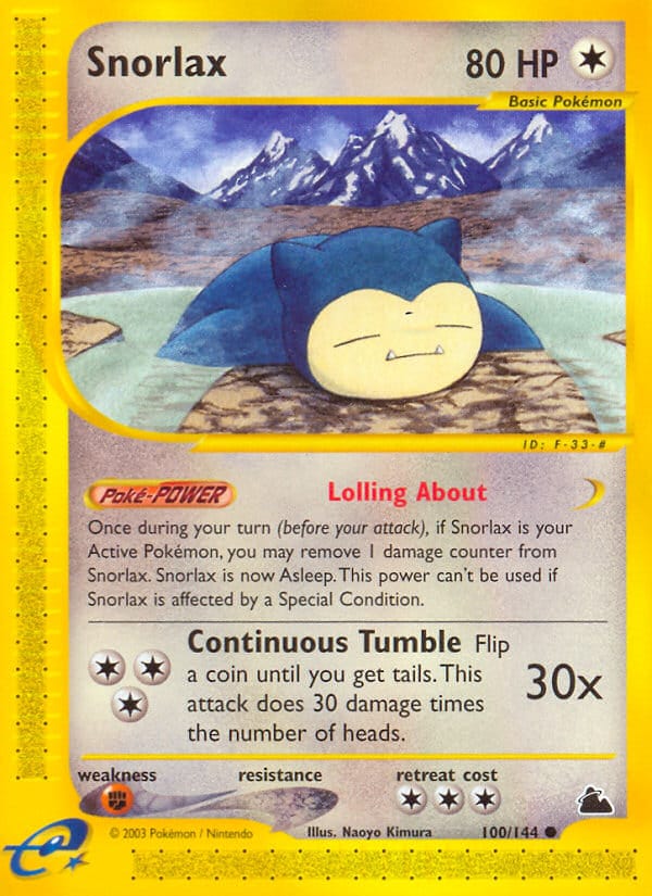 Snorlax, Skyridge · 100/144