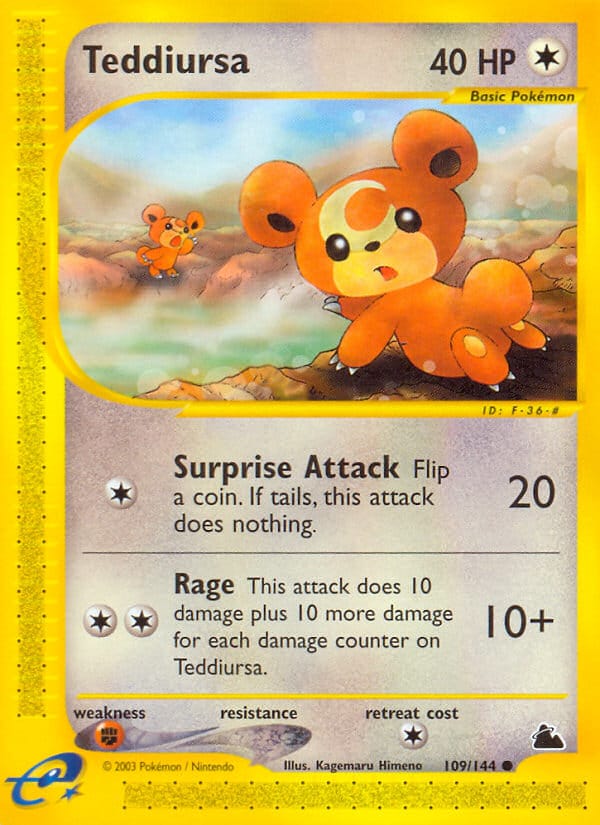 Teddiursa, Skyridge · 109/144