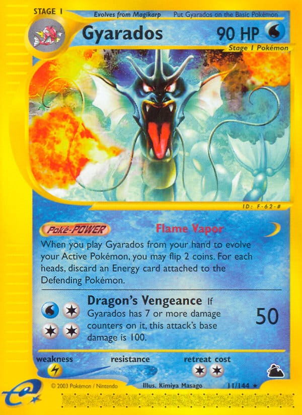 Gyarados, Skyridge · 011/144