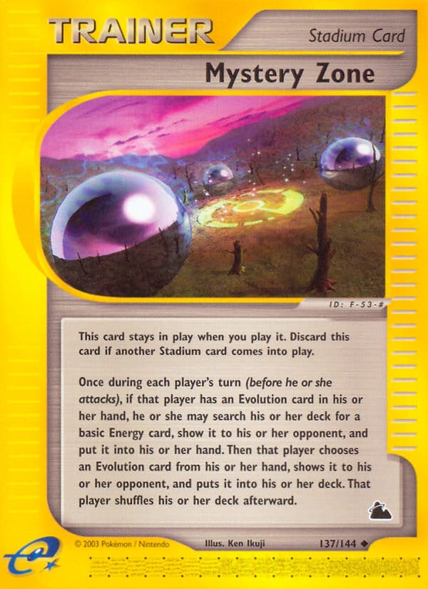 Mystery Zone, Skyridge · 137/144