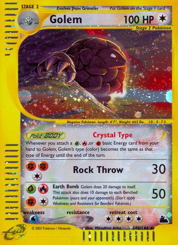 Golem, Skyridge · 148/144