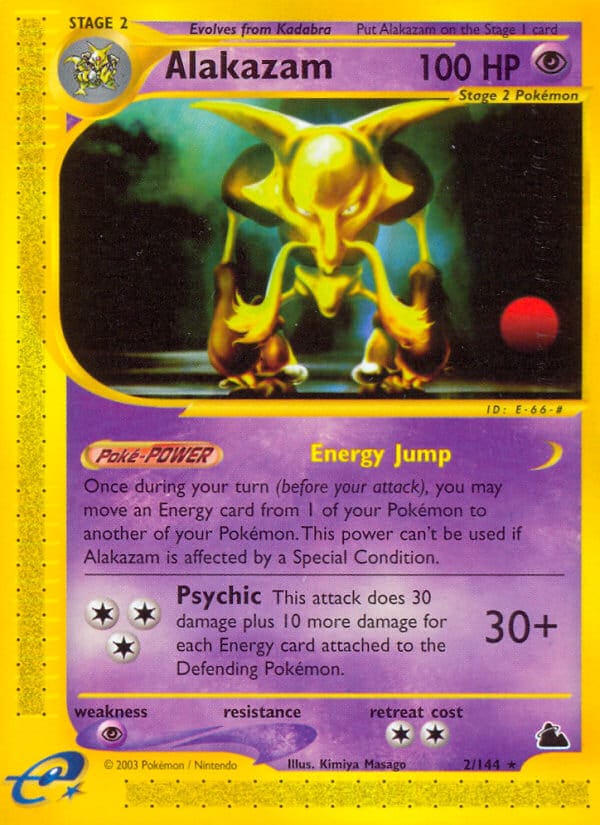 Alakazam, Skyridge · 002/144