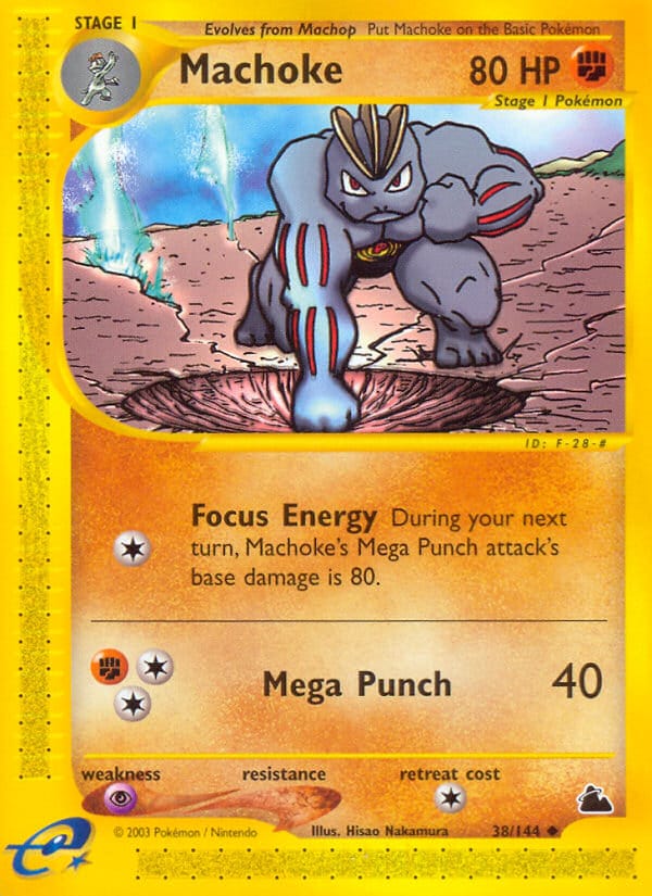 Machoke, Skyridge · 038/144