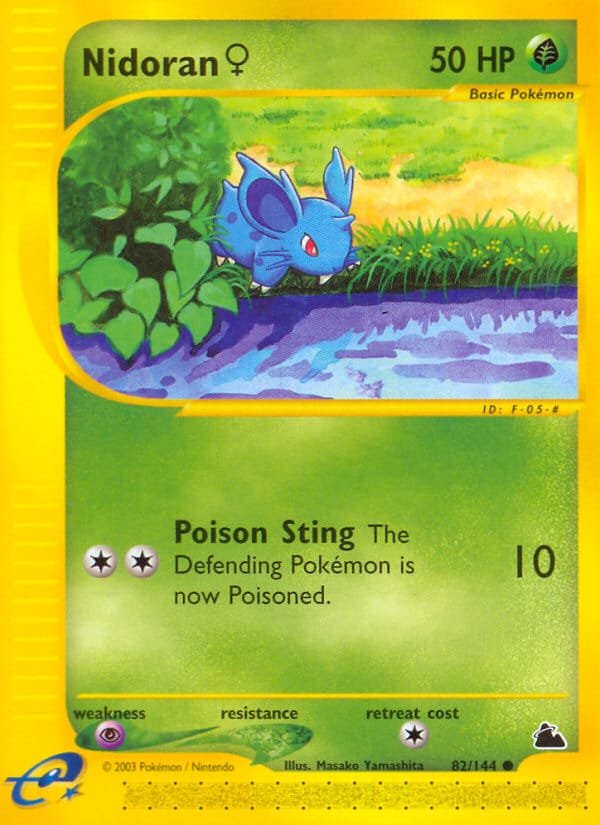 Nidoran F, Skyridge · 082/144