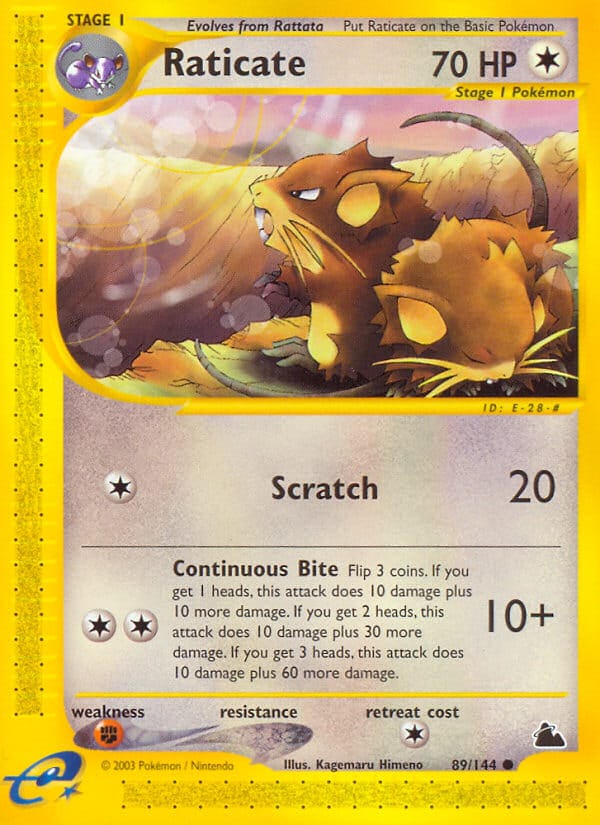 Raticate, Skyridge · 089/144