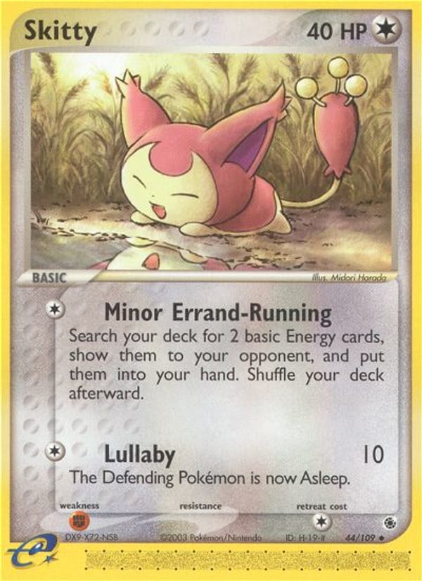 Skitty, EX Ruby and Sapphire · 44/109