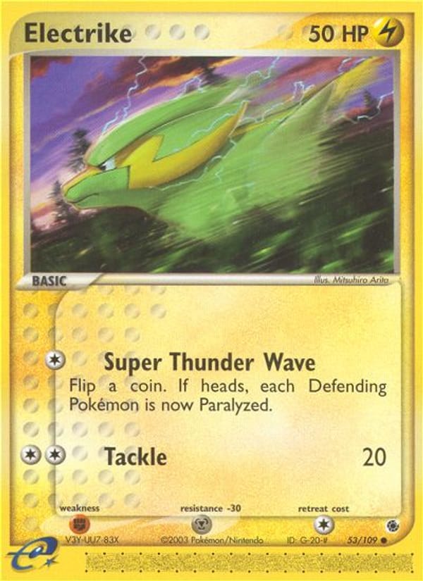 Electrike, EX Ruby and Sapphire · 53/109