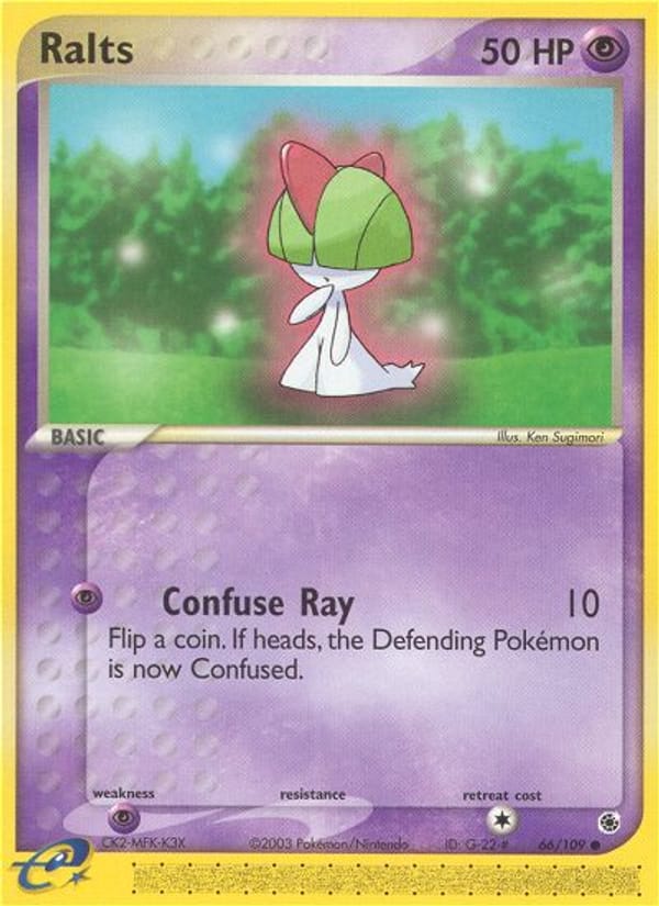 Ralts, EX Ruby and Sapphire · 66/109