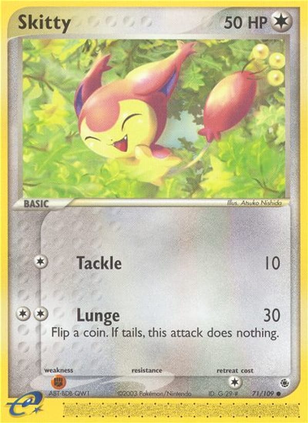 Skitty, EX Ruby and Sapphire · 71/109