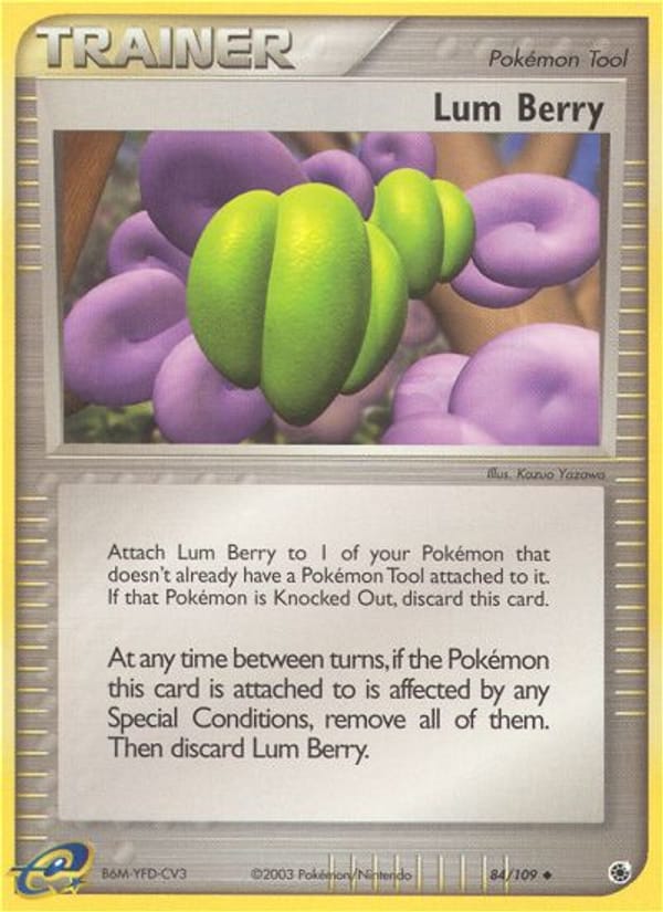 Lum Berry, EX Ruby and Sapphire · 84/109