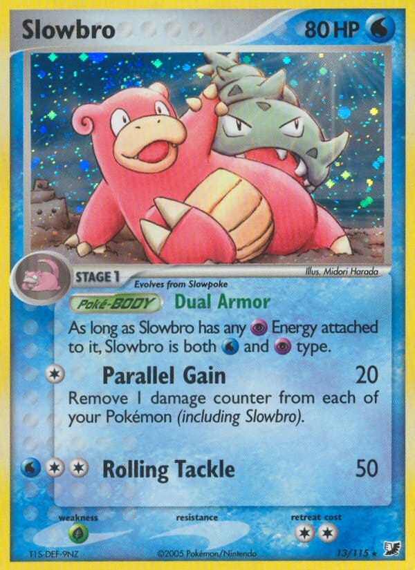 Slowbro, EX Unseen Forces · 13/115