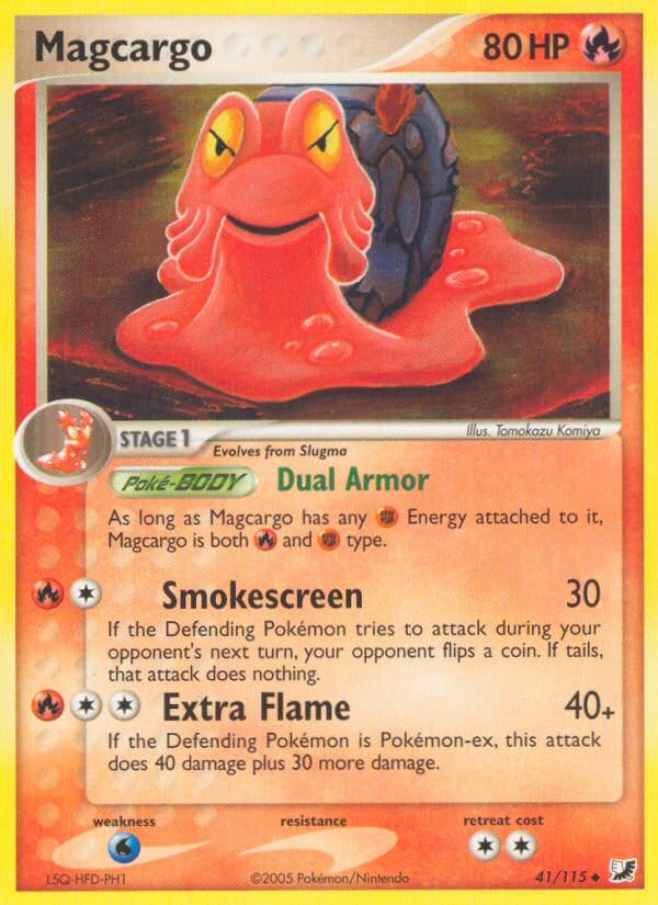 Magcargo, EX Unseen Forces · 41/115