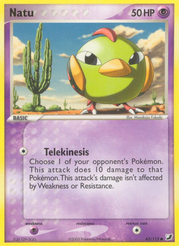 Natu, EX Unseen Forces · 63/115