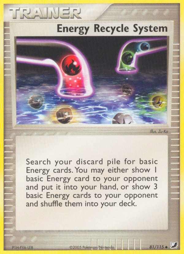Energy Recycle System, EX Unseen Forces · 81/115