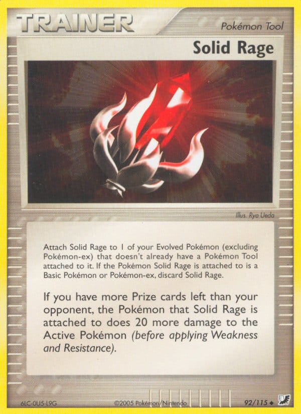 Solid Rage, EX Unseen Forces · 92/115